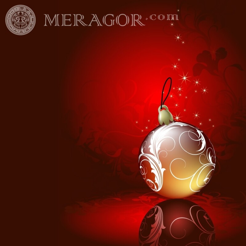 Juguete de árbol de navidad en avatar Fiesta Para el año nuevo