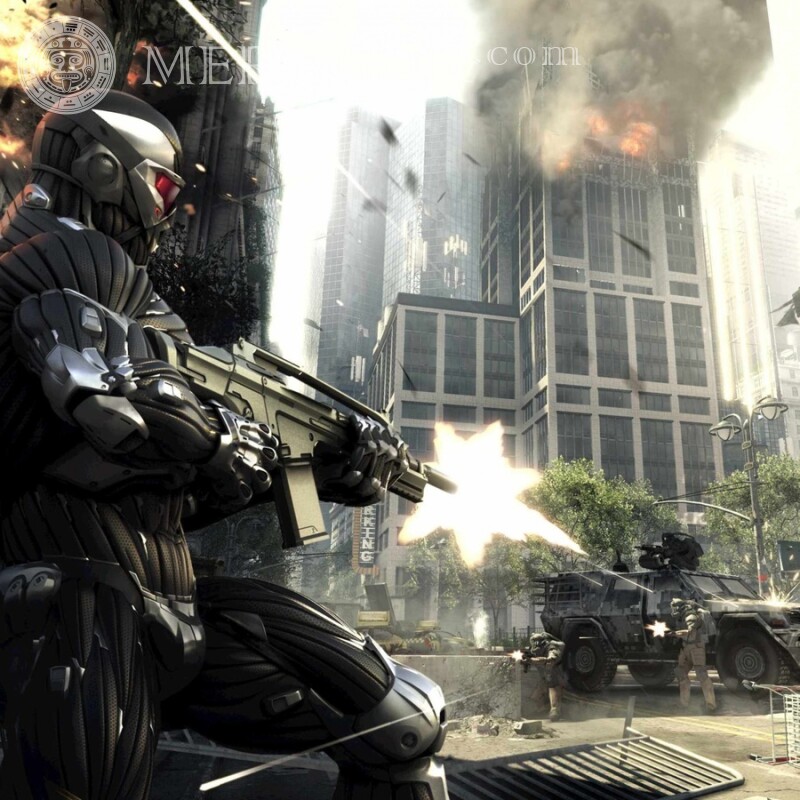 Download a picture from the game Crysis to your profile picture Crysis All games