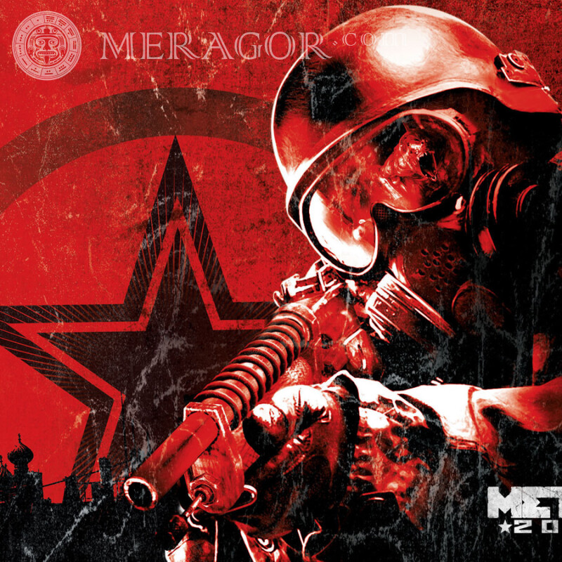 Download a picture from the game Metro on the avatar Metro 2033 All games