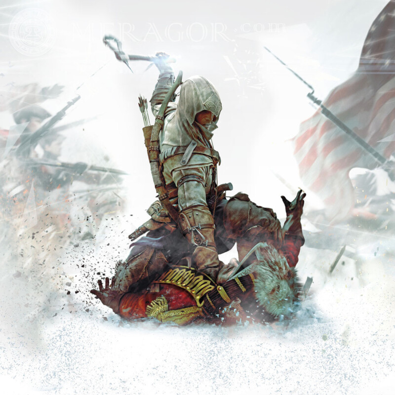 Download da imagem do assassino para a conta Assassin's Creed Todos os jogos