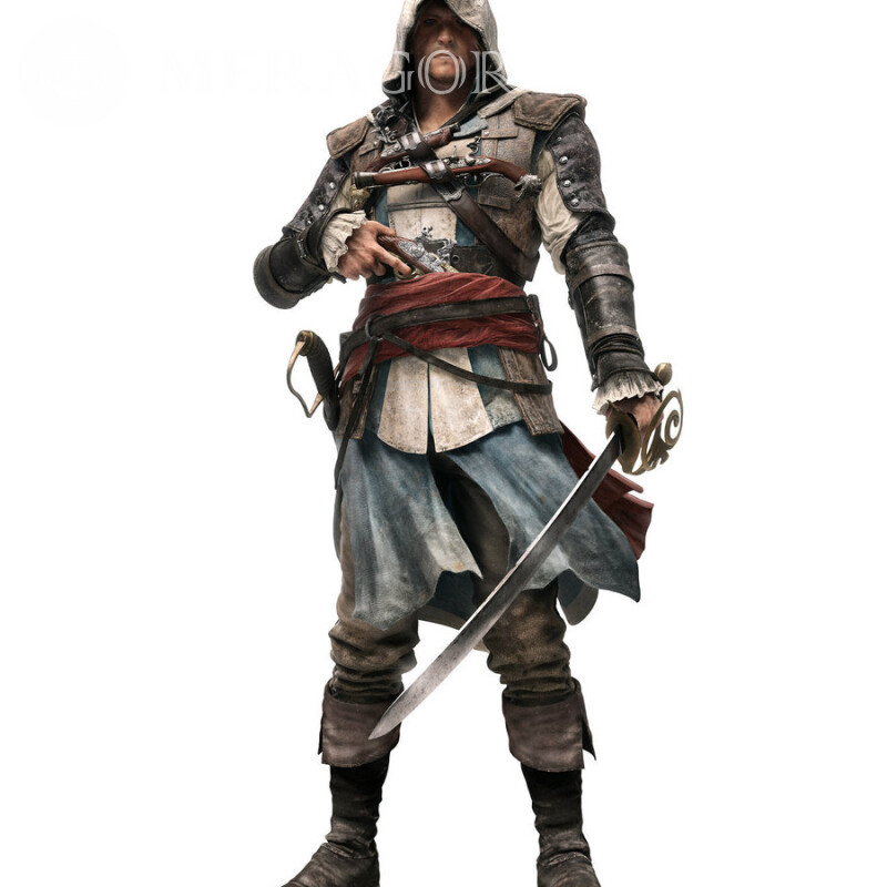 Laden Sie das Bild aus dem Spiel Assassin kostenlos auf Ihren Avatar herunter Assassin's Creed Alle Spiele