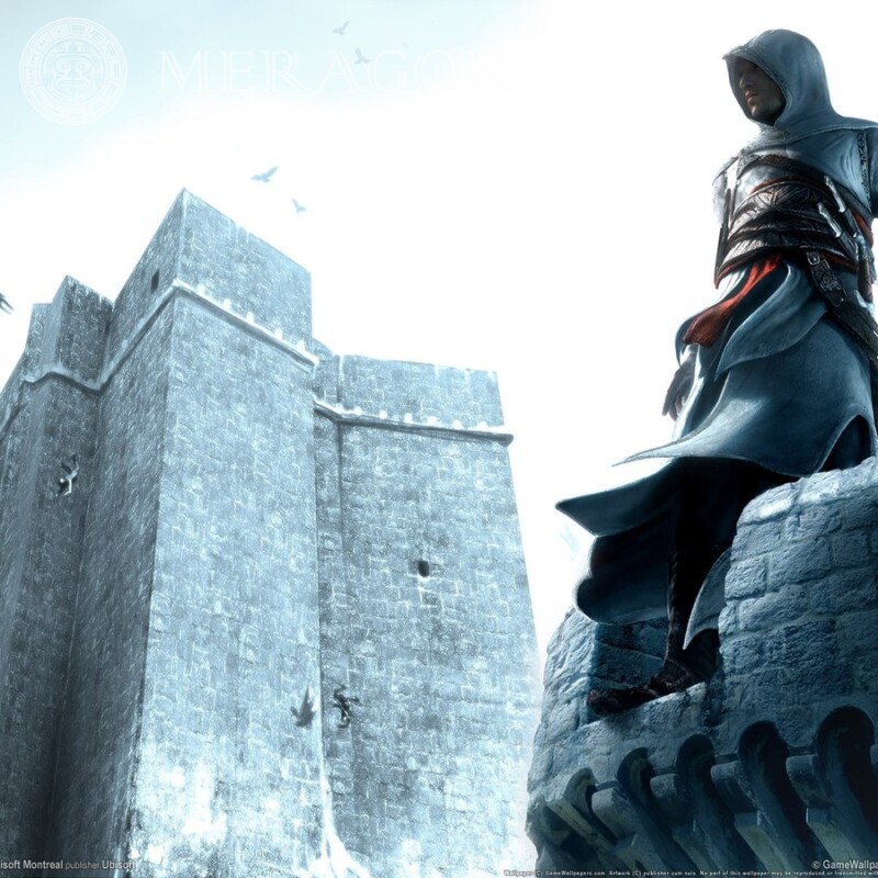 Картинка Assassin скачати на аватарку безкоштовно для аккаунта Assassin's Creed Всі ігри