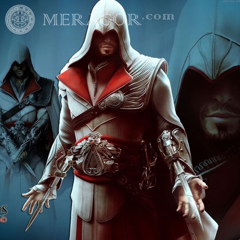Завантажити на аватарку фото Assassin безкоштовно Assassin's Creed Всі ігри