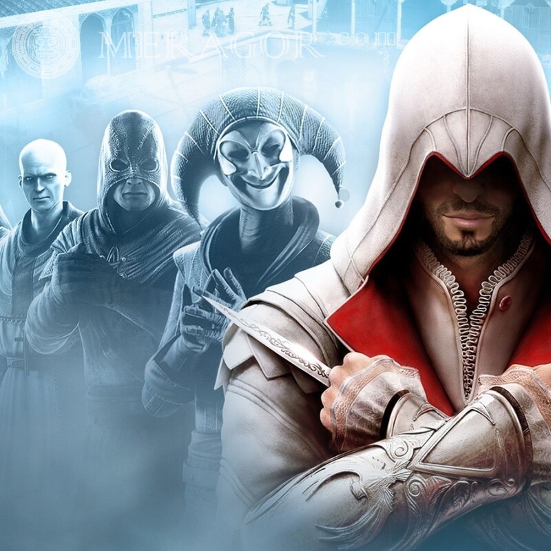 Assassin скачать бесплатно фото на аватарку Assassin's Creed Все игры