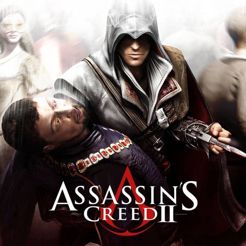 Download da foto do assassino no jogador avatar Assassin's Creed Todos os jogos
