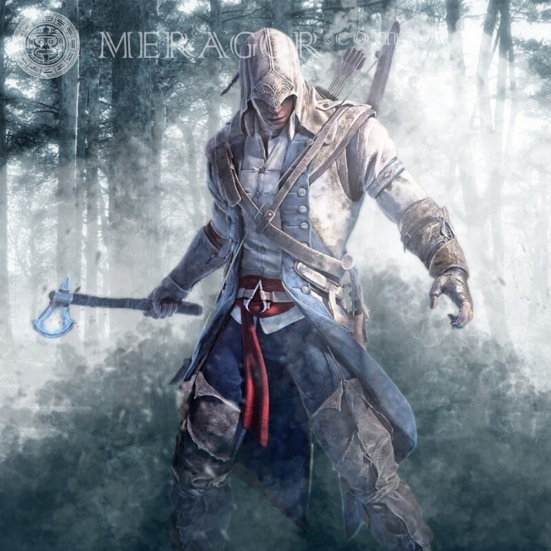 Фото Assassin скачати на аватарку хлопцеві безкоштовно Assassin's Creed Всі ігри