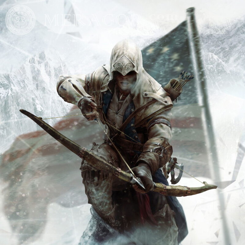 Na foto do avatar Assassin download boy Assassin's Creed Todos os jogos