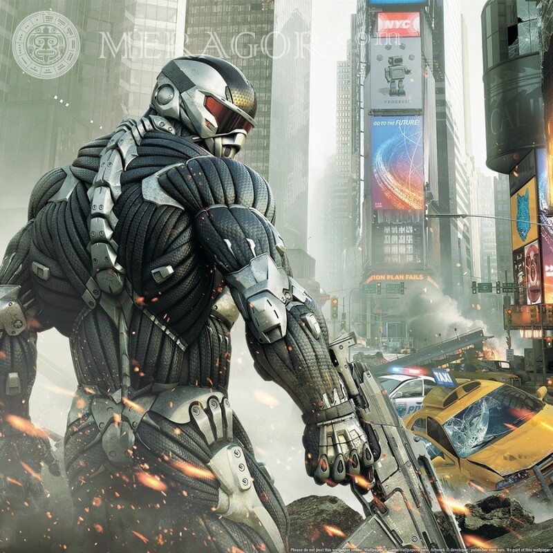 Download on avatar photo of the game Crysis Crysis All games