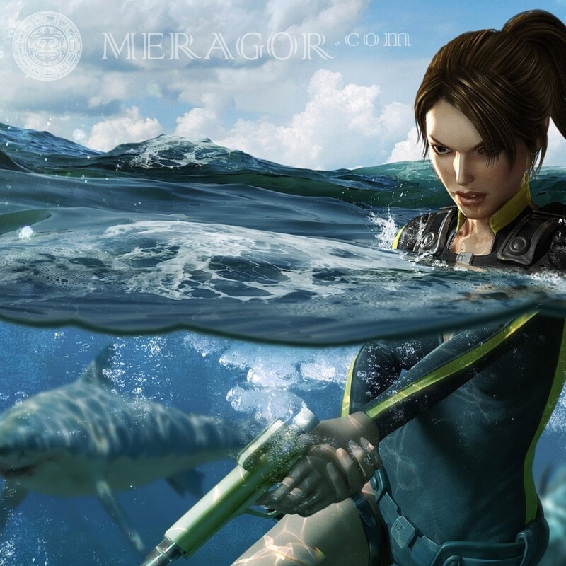 Скачать фото из игры Lara Croft бесплатно Lara Croft Todos los juegos
