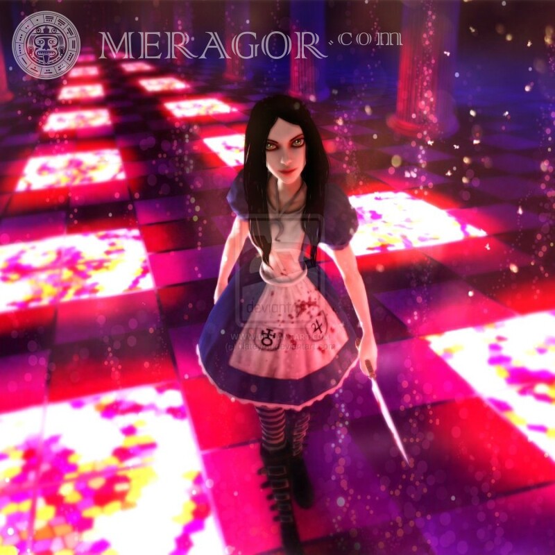 Скачать на аватарку фото Alice Madness Returns бесплатно Alice Madness Returns Все игры
