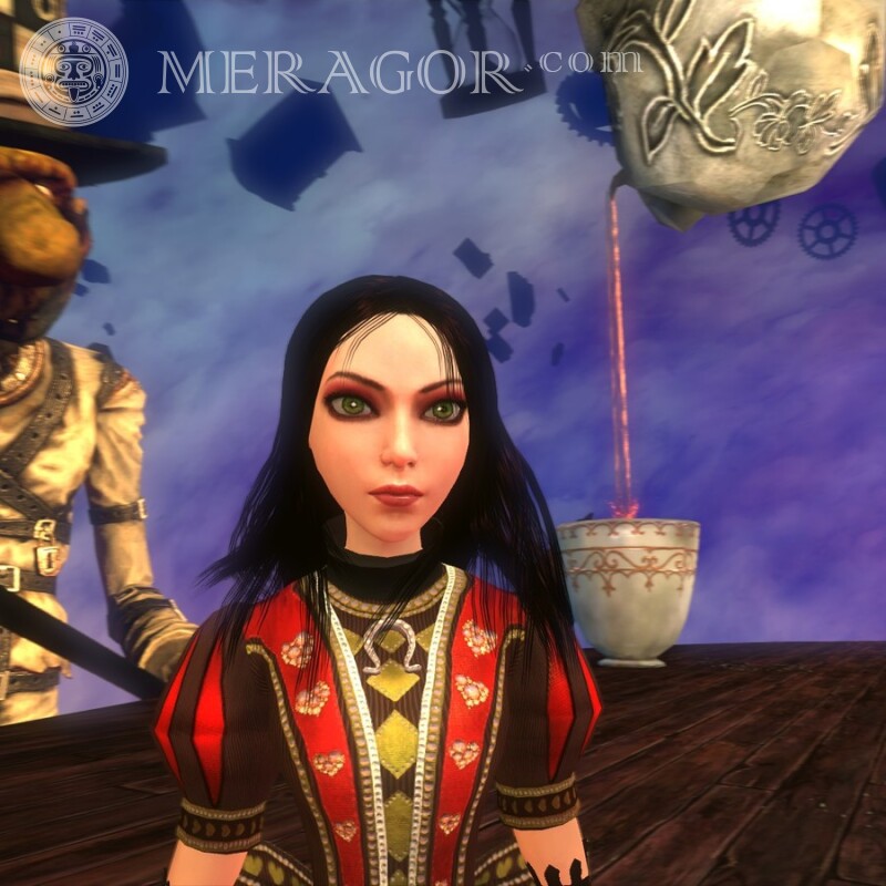 Descarga gratuita de la foto del avatar de la niña Alice Madness Returns Alice Madness Returns Todos los juegos