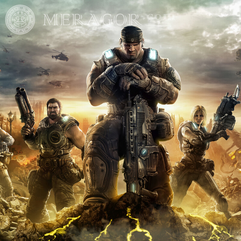 Descarga para foto de avatar Gears of War Todos los juegos