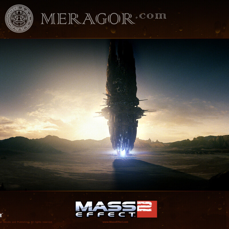 Скачать на аватарку фото из игры Mass Effect бесплатно Mass Effect Всі ігри