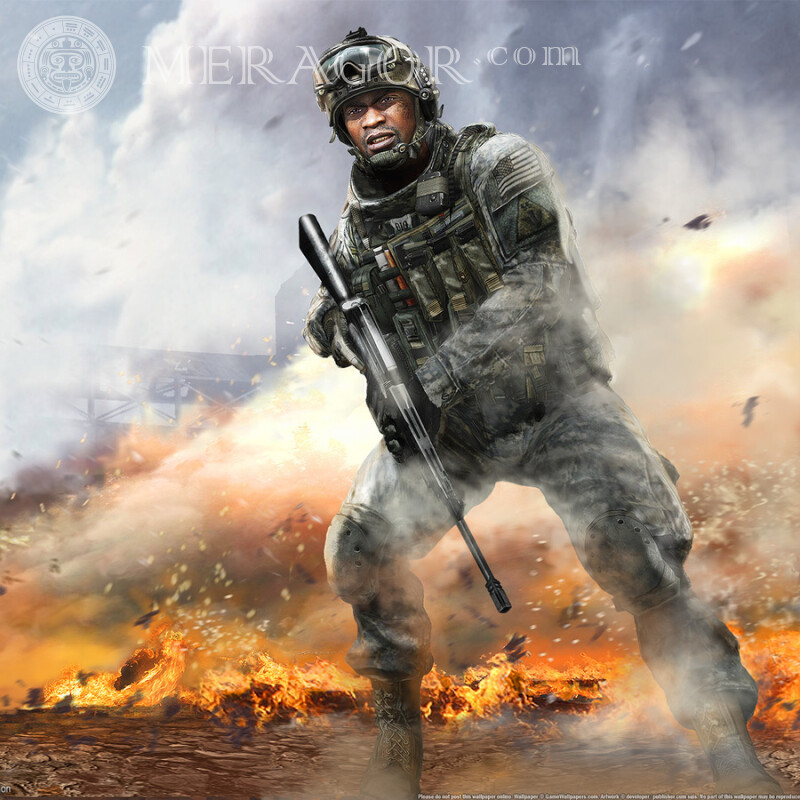 Descarga gratuita de Photo Modern Warfare en avatar Todos los juegos