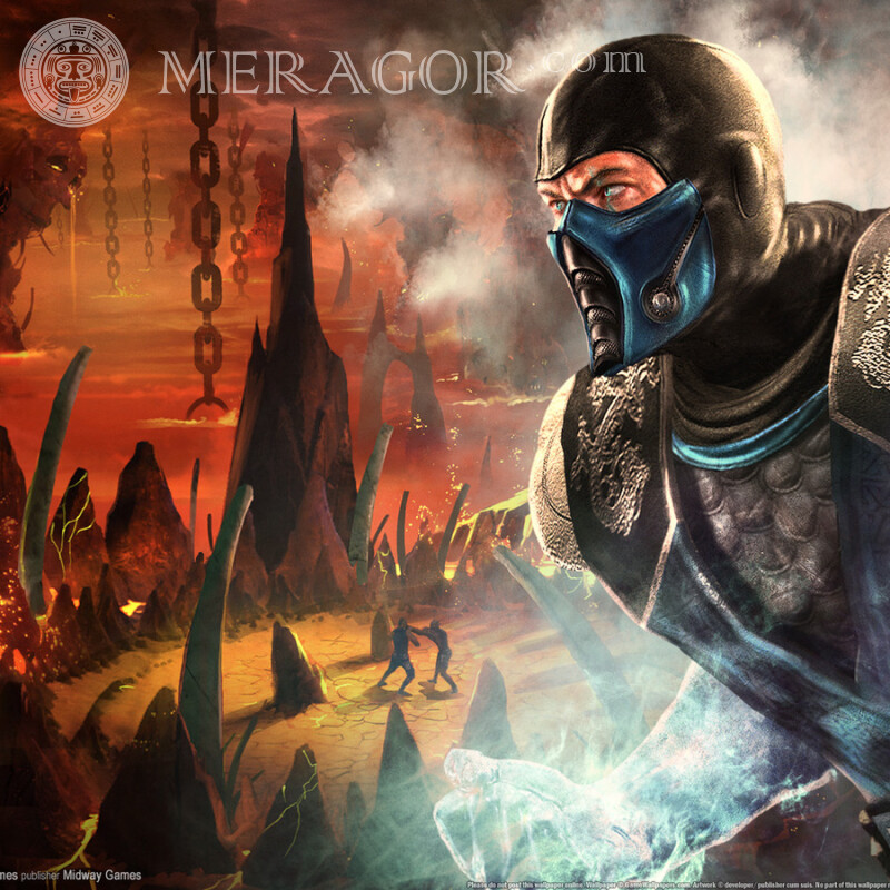Mortal Kombat скачать фото на аватарку бесплатно Mortal Kombat Все игры