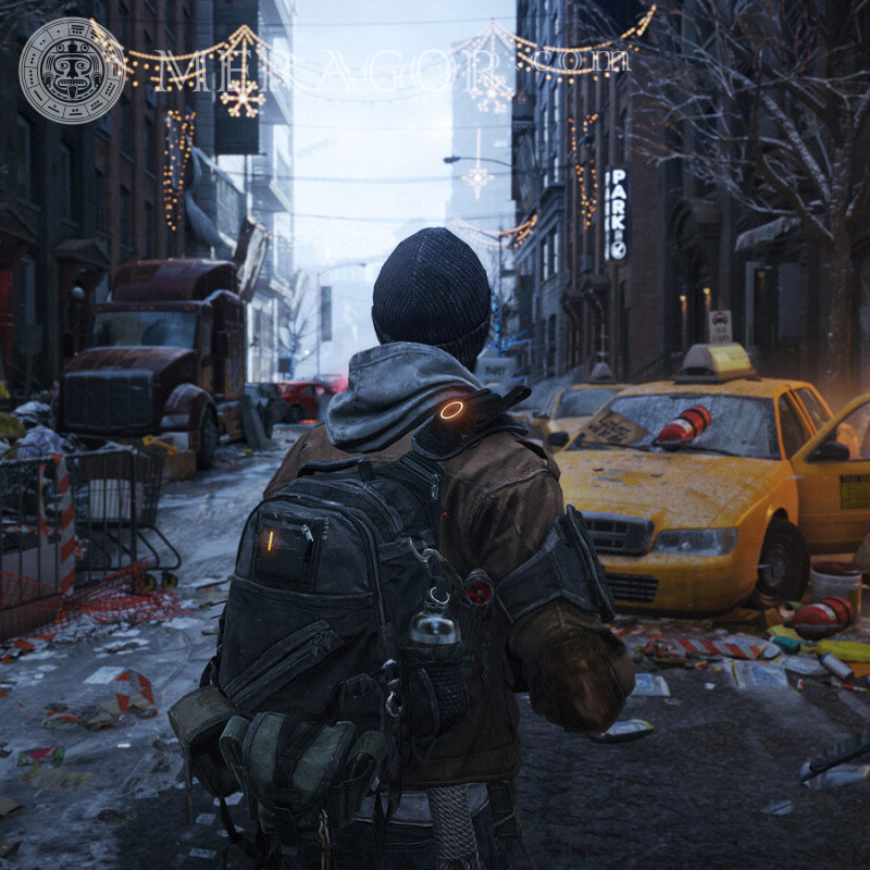 Download picture from the game Tom Clancys The Division for avatar for free All games