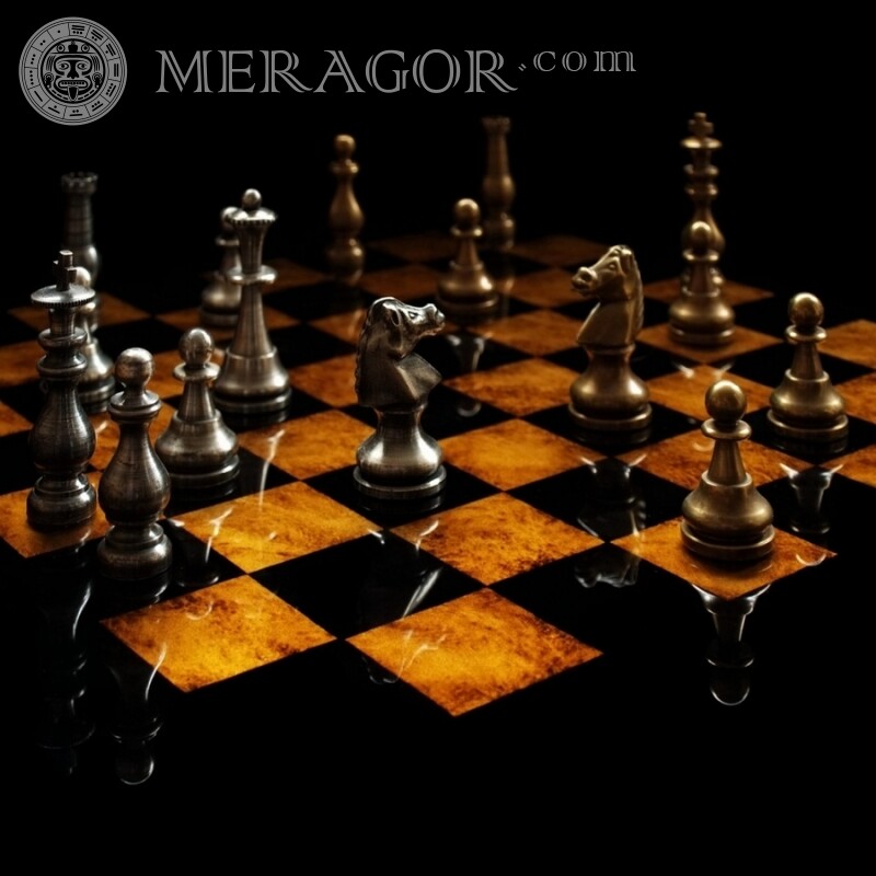 Скачать фото шахмат на аватарку Xadrez Todos os jogos