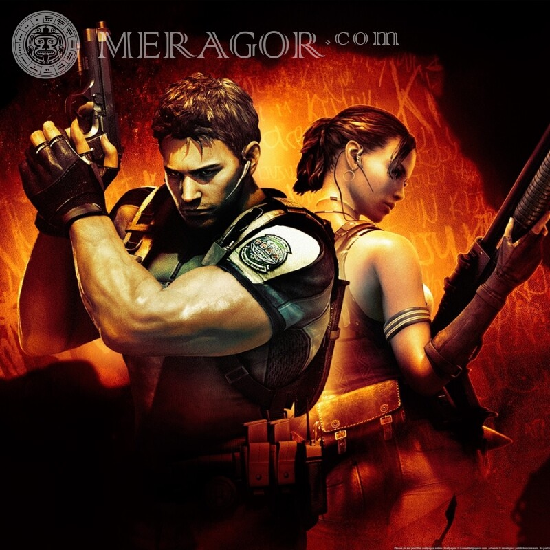 Descarga la foto del avatar de Resident Evil gratis Todos los juegos