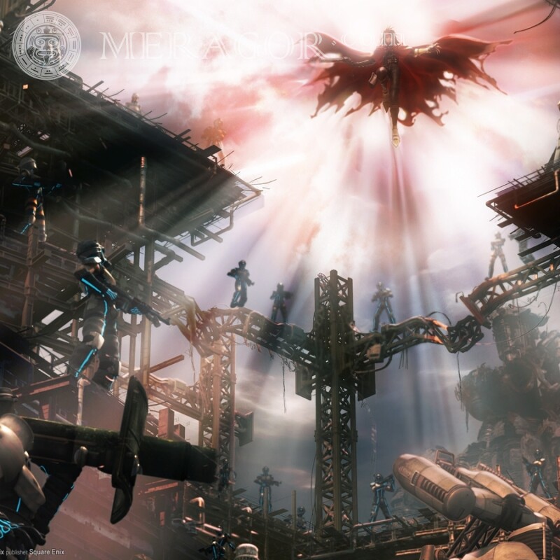 Скачать картинку на аватарку из игры Final Fantasy бесплатно Final Fantasy Todos os jogos