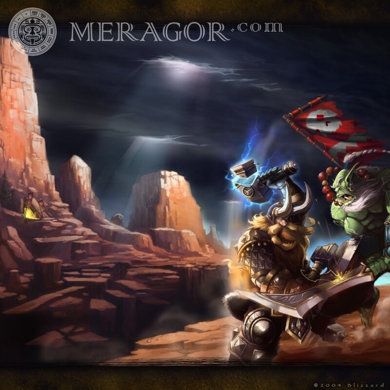 Desde el juego World of Warcraft descarga la imagen en el avatar del chico World of Warcraft Todos los juegos