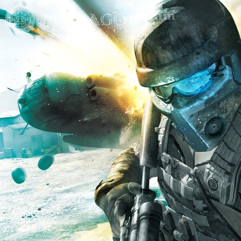 Download picture on your avatar from the game Tom Clancy's Ghost Recon All games