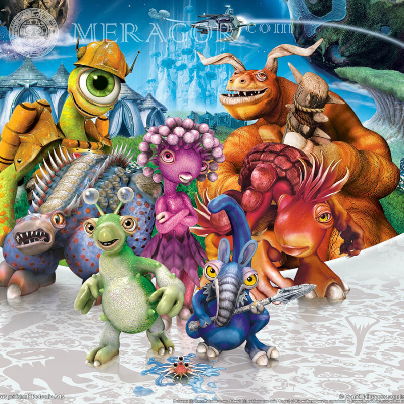 Spore download photo to your profile picture All games