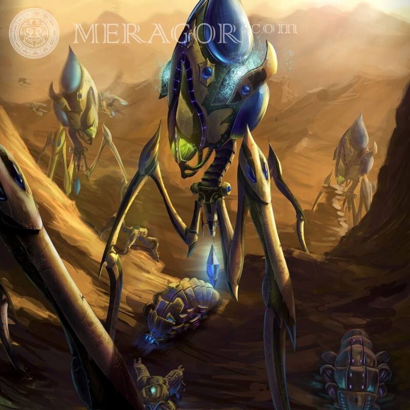 Download gratuito da foto do avatar do Starcraft para a capa Todos os jogos