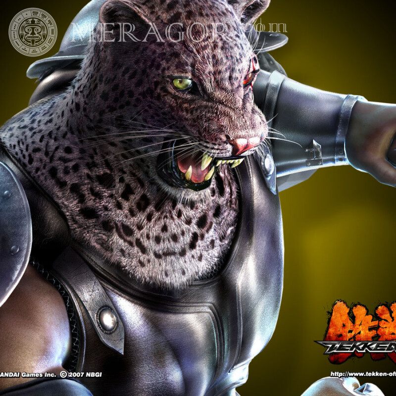 Download picture for avatar from the game Tekken Tekken All games