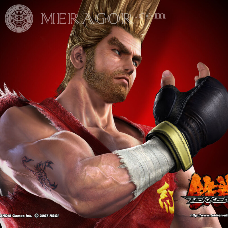 Descarga la foto de TEKKEN en tu foto de perfil en tu cuenta Tekken Todos los juegos