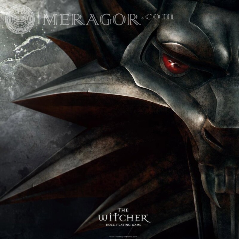 Завантажити картинку на аватарку з гри The Witcher безкоштовно Відьмак Всі ігри