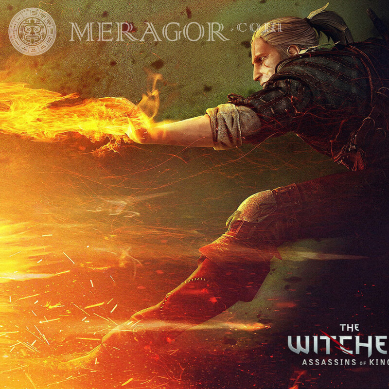 Завантажити фото з гри The Witcher безкоштовно Відьмак Всі ігри