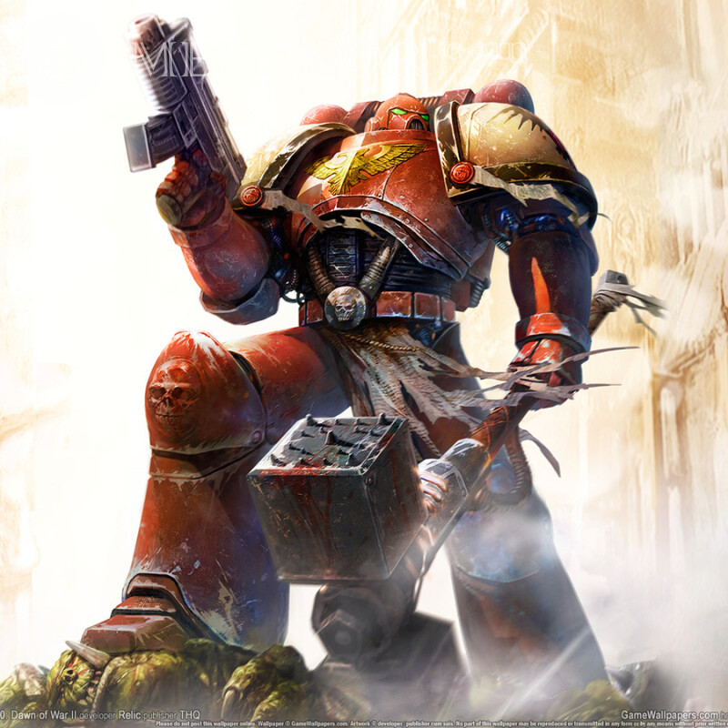 Download the picture for the avatar from the game Warhammer Warhammer All games