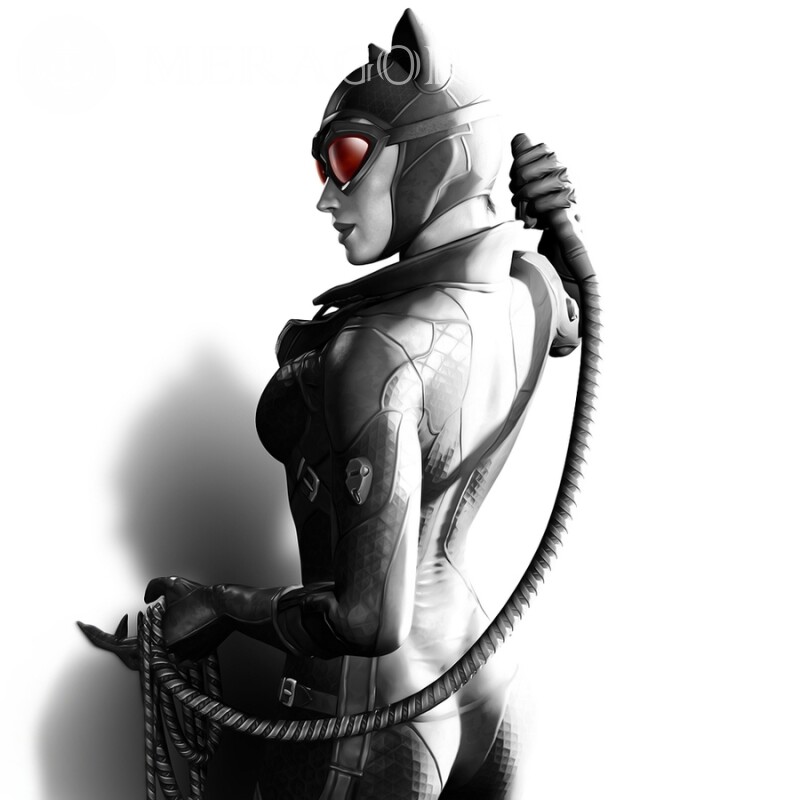 Descarga la foto de Catwoman en tu foto de perfil Catwoman Todos los juegos