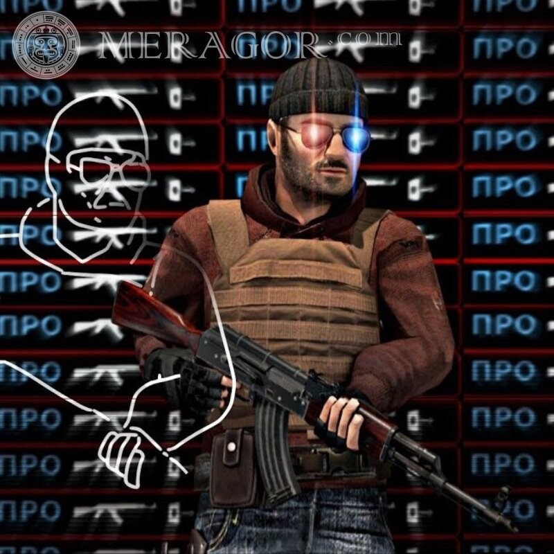 Make an avatar for Standoff 2 guy Standoff All games