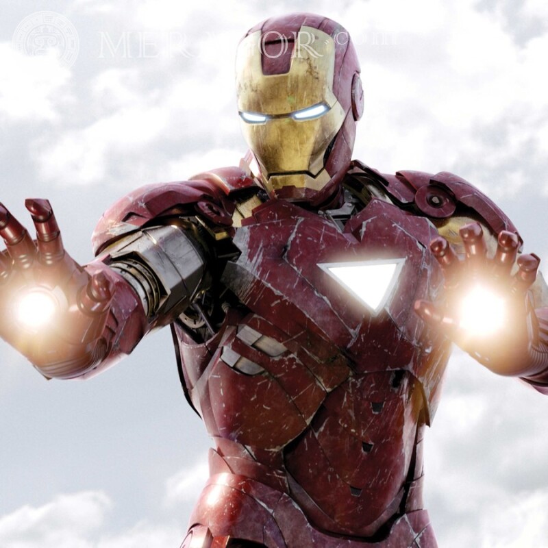 Iron Man de la película sobre el avatar De las películas