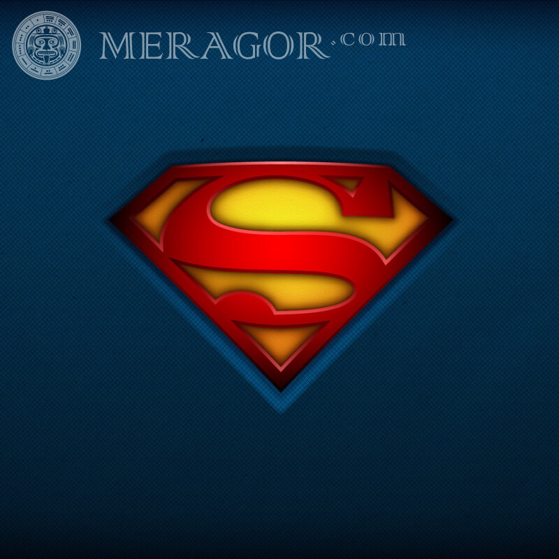 Логотип Супермена на аватарку З фільмів Для клану Логотипи