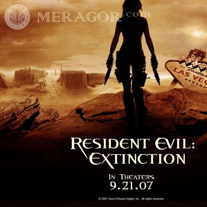 Avatar de la película Resident Evil De las películas
