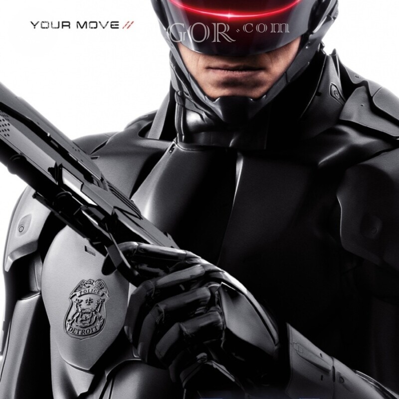 Robocop en avatar De las películas Robots