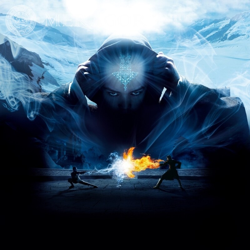 The lord of the elements picture from the movie battle on the avatar From films