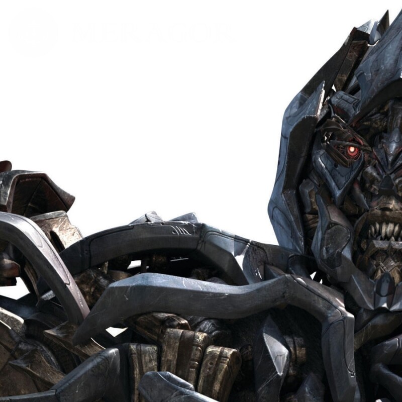 Scary transformer avatar From films Transformers Robots