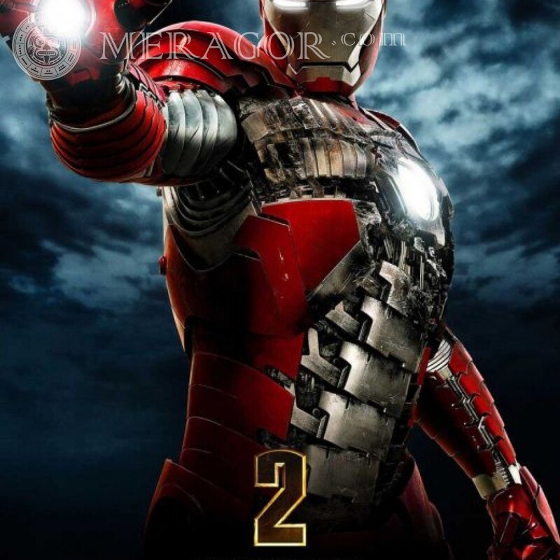 Image d'Iron Man de la deuxième partie Des films