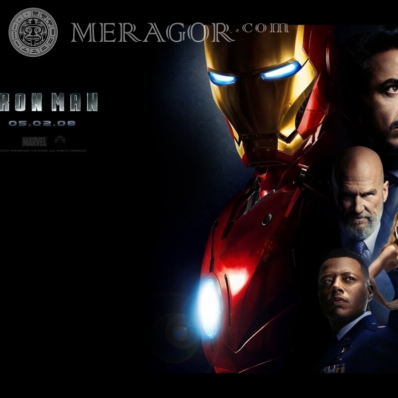 Iron man avatar picture From films