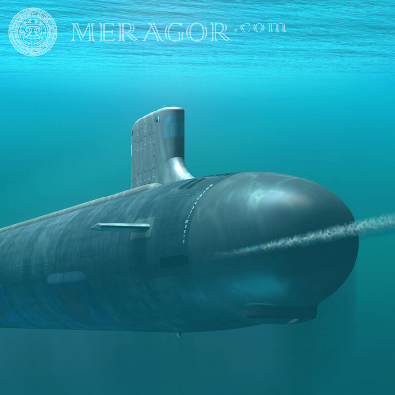 Laden Sie ein Foto eines U-Bootes für einen Mann kostenlos auf einem Avatar herunter Militärische Ausrüstung Transport