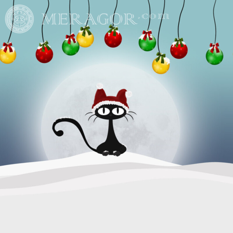Download de avatar engraçado de ano novo Feriados Para o ano novo Engraçados