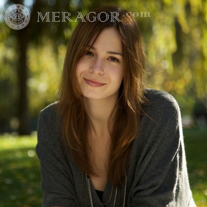 Schönes einfaches Foto eines Mädchens Sommer Mädchen Schön Gesichter, Porträts