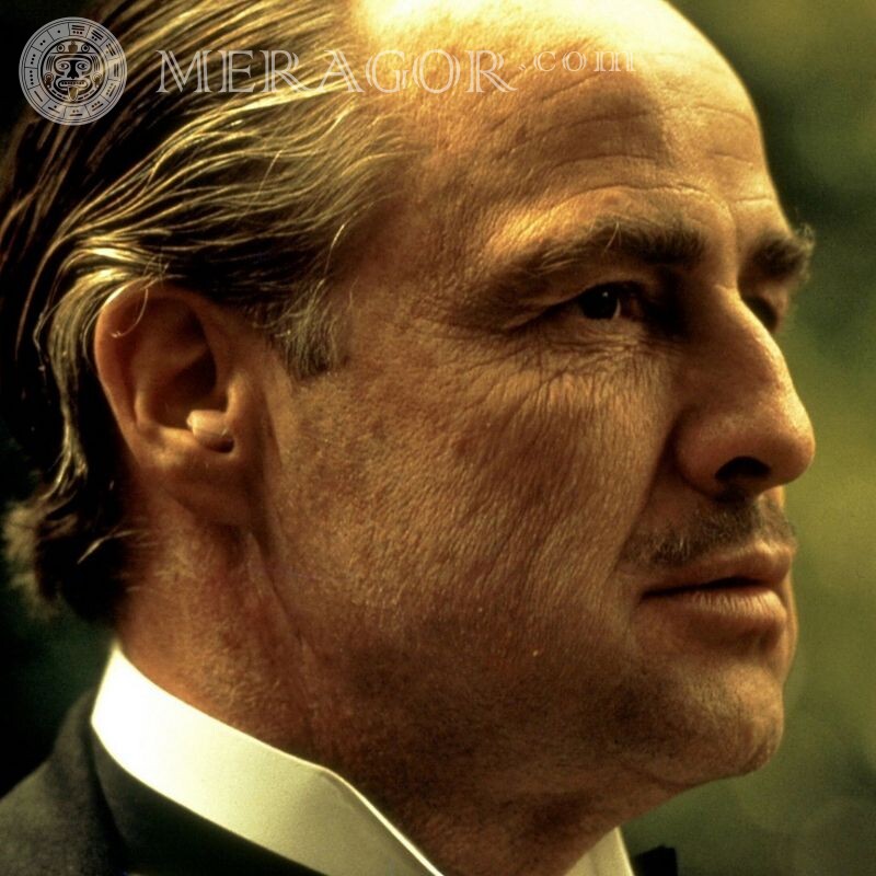 Padrinho Don Corleone no avatar Pessoa, retratos Negócios Todas as faces