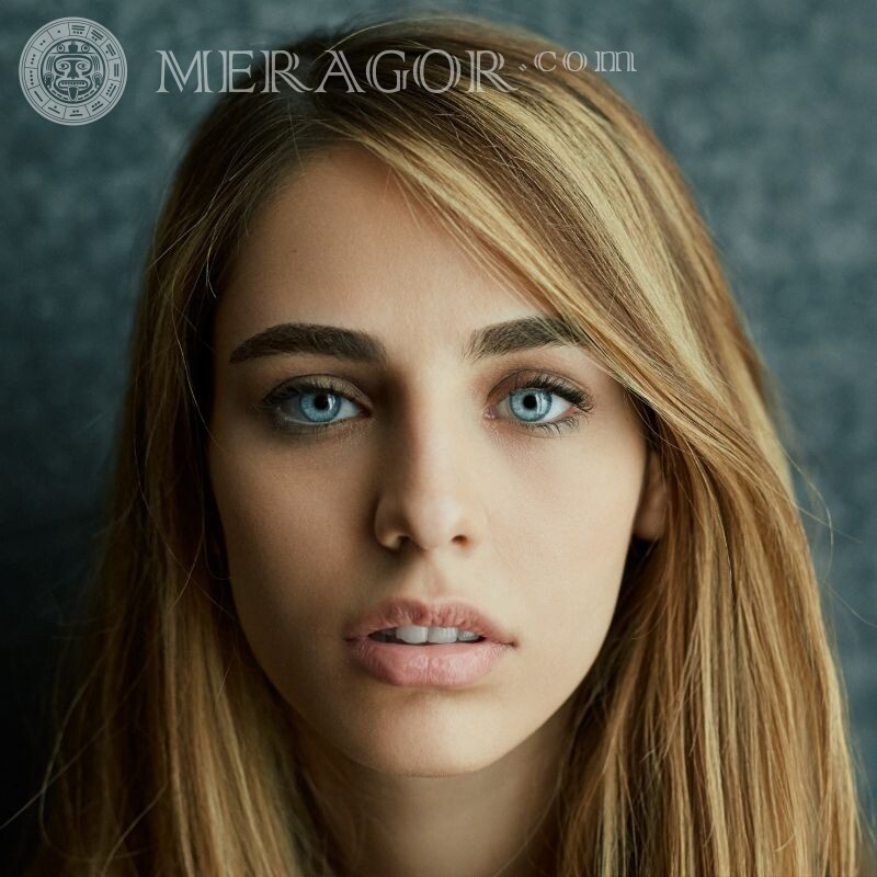 Gesicht auf Avatar für Blondine Gesichter von Mädchen Mädchen Schön Gesichter, Porträts