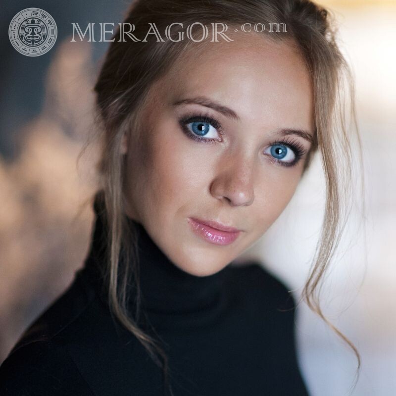 Beautiful portrait of a girl for icon | 0 Faces of women Blondes Girls Beauties