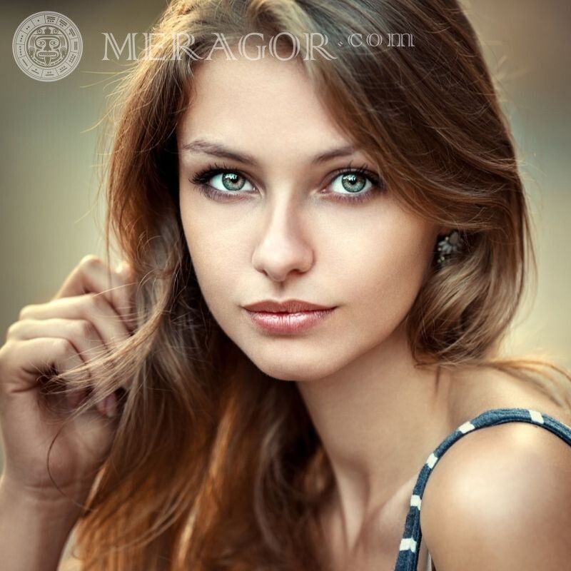 Beautiful female portraits for avatar Faces of girls Girls Beauties Faces, portraits