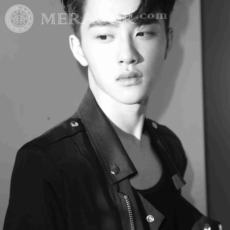 Foto de chico coreano en la foto de perfil Chicos Asiáticos Para VK Caras, retratos